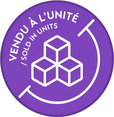 Vendu à l'unité